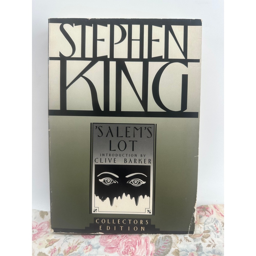 Salem's Lot Stephen King Collectors Edition Clive Barker Intro Plume 1991 PB